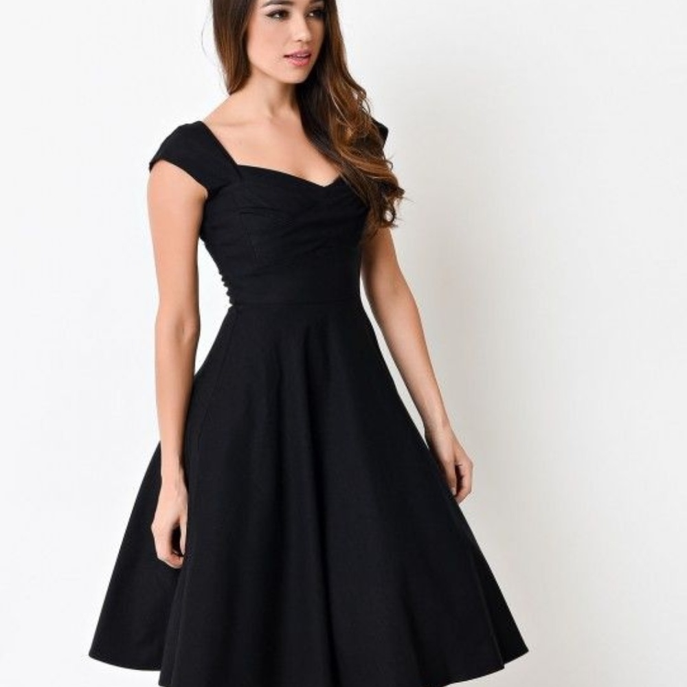 Stop Staring Black A-line Dress Size S